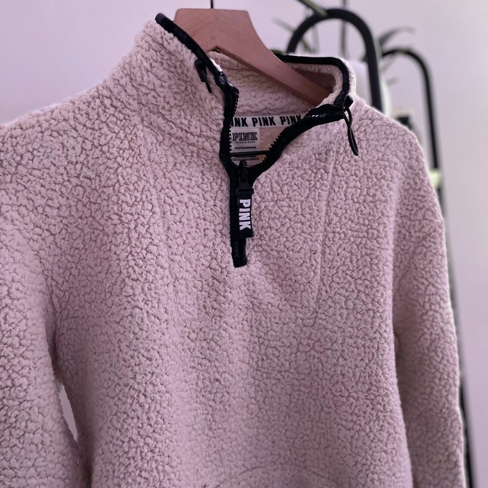 XS PINK Cream Sherpa
